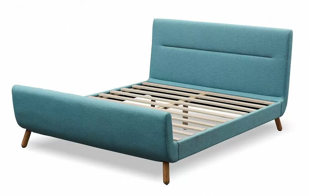 Комплект для спальни Borneo, бирюзовый/орех - фото 7