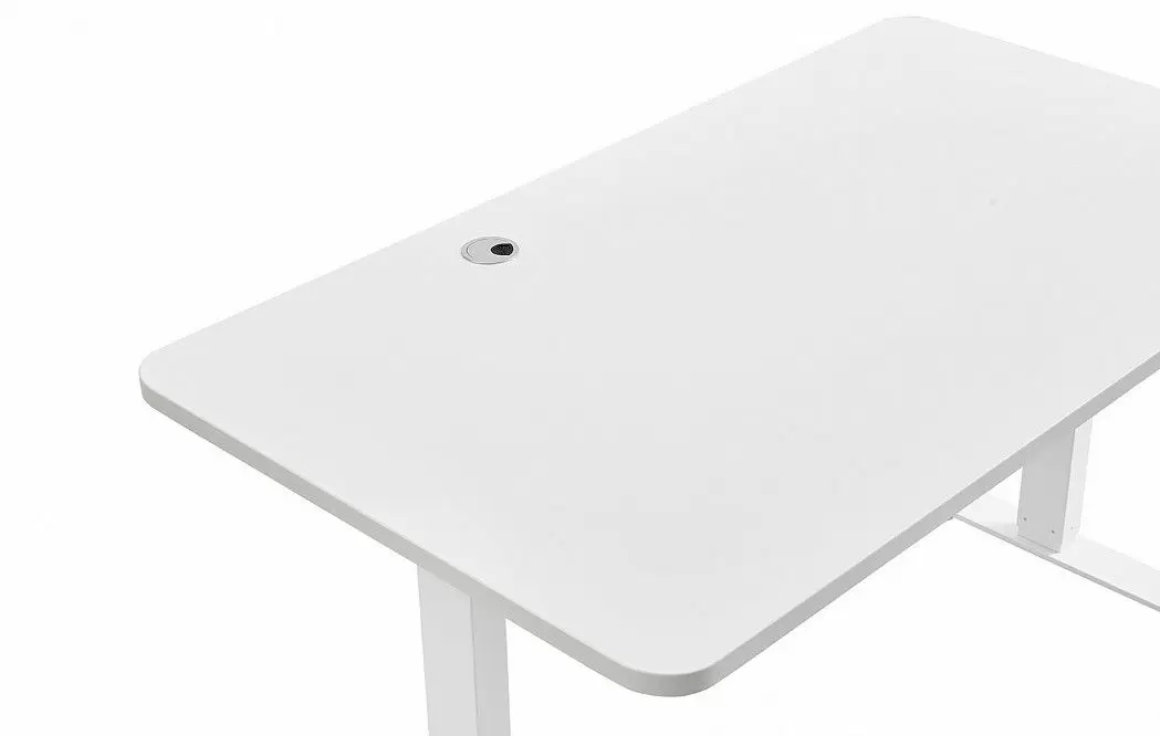 Стол New York (140) белый, регулируемая высота, электропривод - фото 4