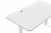 Стол New York (140) белый, регулируемая высота, электропривод