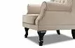 Кресло с банкеткой Lord, светло-бежевый