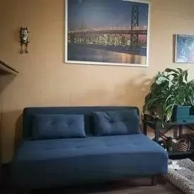 Диван-кровать Doris, желтый