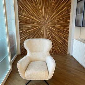 Кресло Sebastian, серый/темно-серый