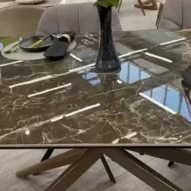 Стол раскладной Festa 180-260, темная керамика