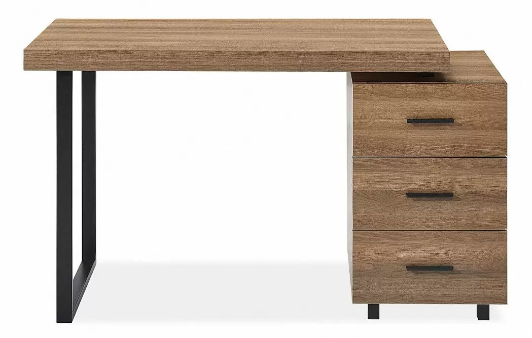 Стол письменный Ashby, орех/черный - фото 4