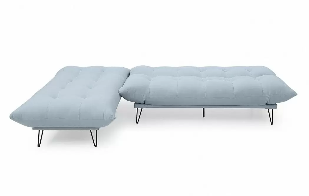 Диван-трансформер Savona раскладной угловой, голубой - фото 14