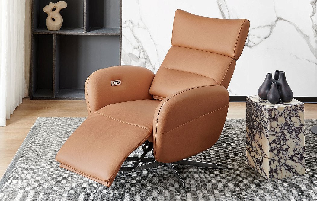 Кресло-реклайнер Star, карамель - фото 2