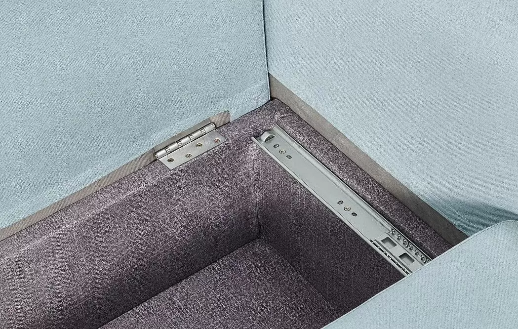 Диван-кровать Jeffrey, цвет серо-голубой - фото 5