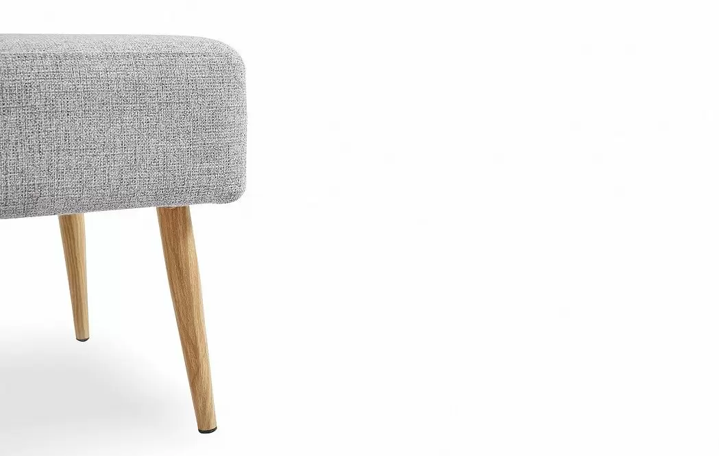 Пуф квадратный Hedwig, бежевый - фото 4