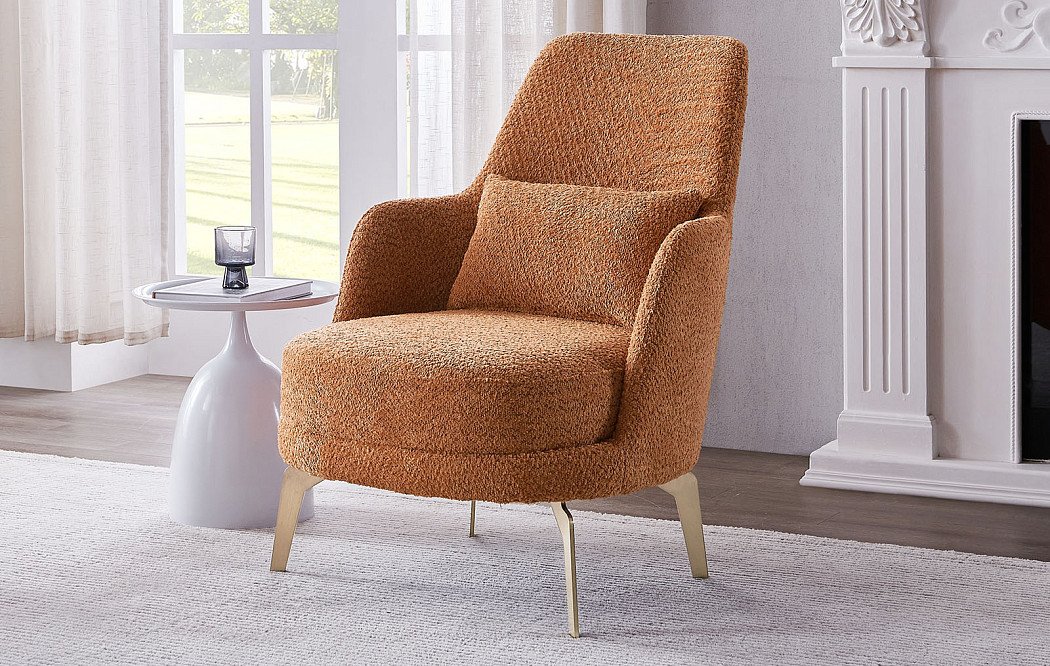 Кресло Queen, терракотовый