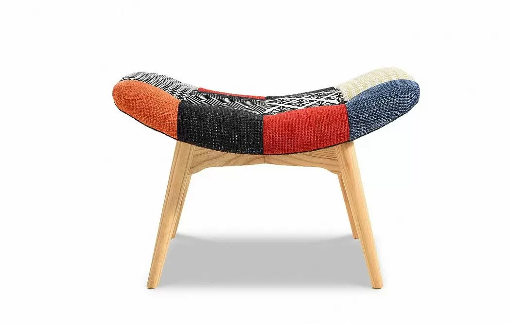 Кресло и оттоманка Contour, пэчворк - фото 7