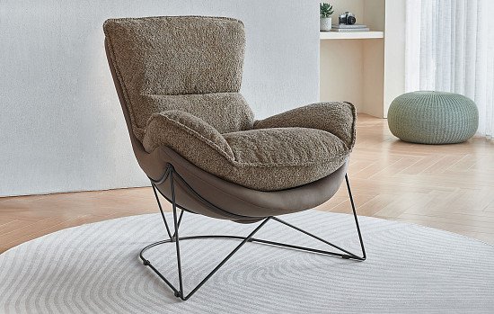 Кресло May, серо-коричневый