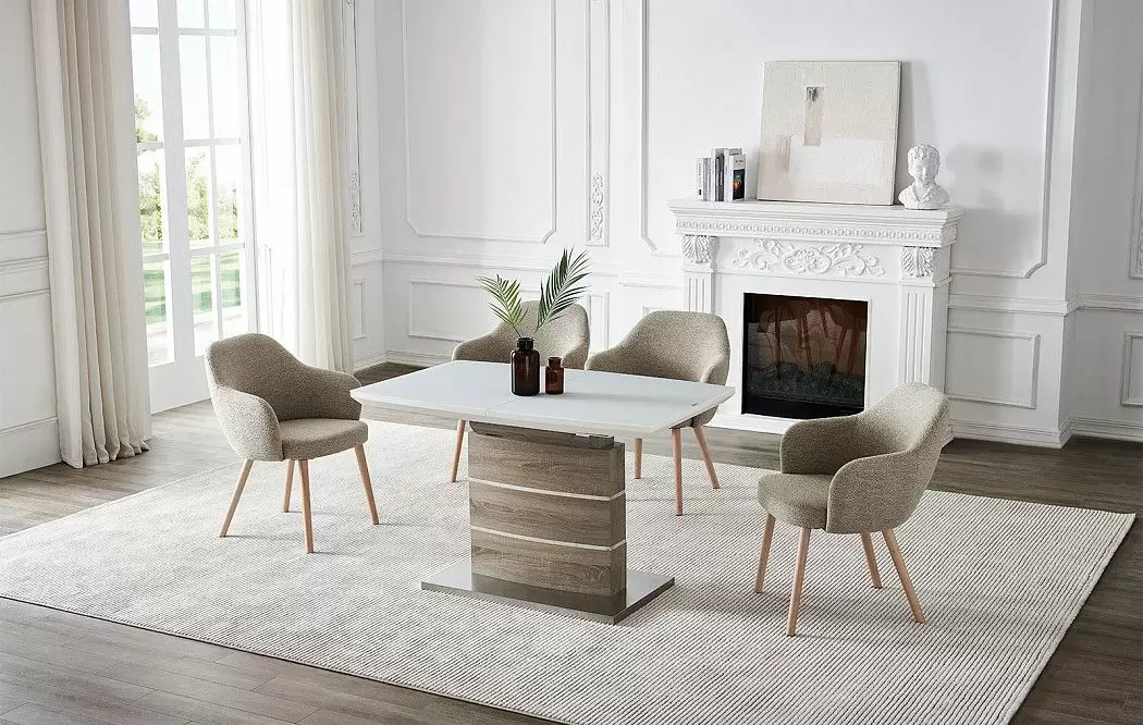 Стул Grace, песочный тедди/бук - фото 3