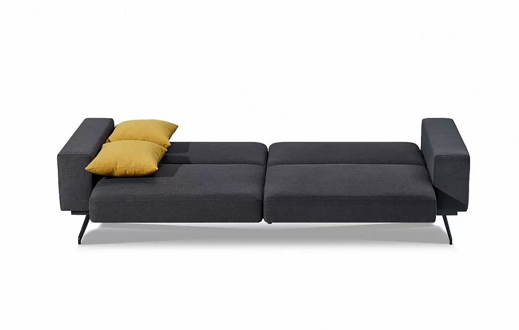 Диван-кровать Soho, графит/желтый - фото 5