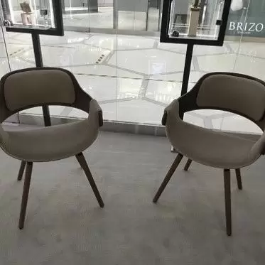 Стул Jody, бежевый/орех