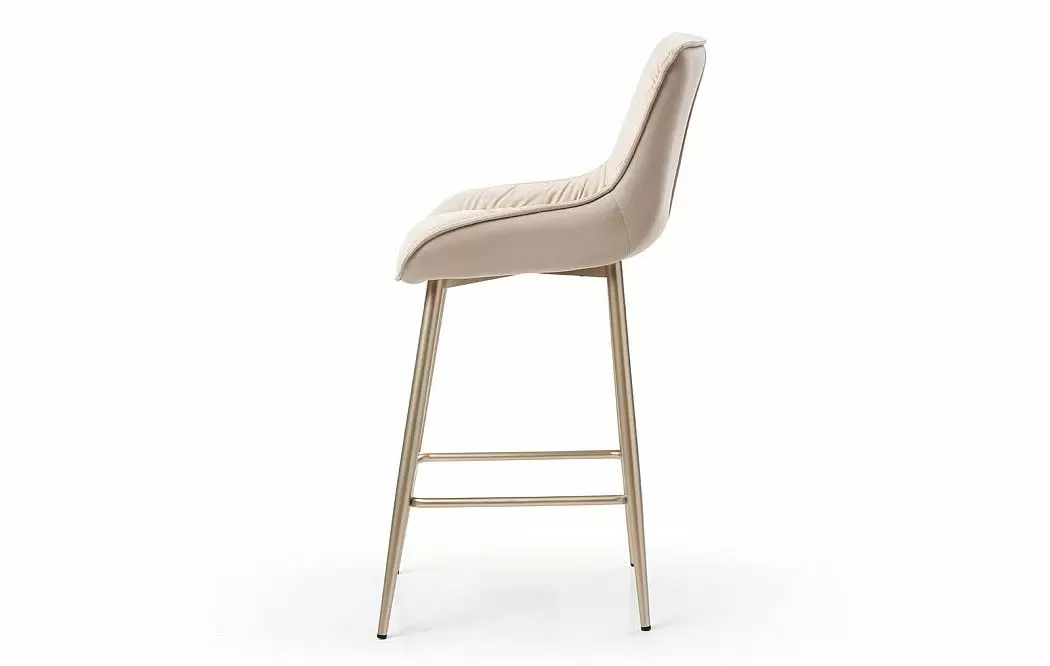 Стул полубарный Joely Bar (65), бежевый/шампань - фото 9
