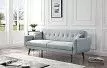 Диван-кровать Selina, серо-голубой