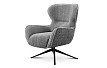 Кресло Sebastian, серый/темно-серый