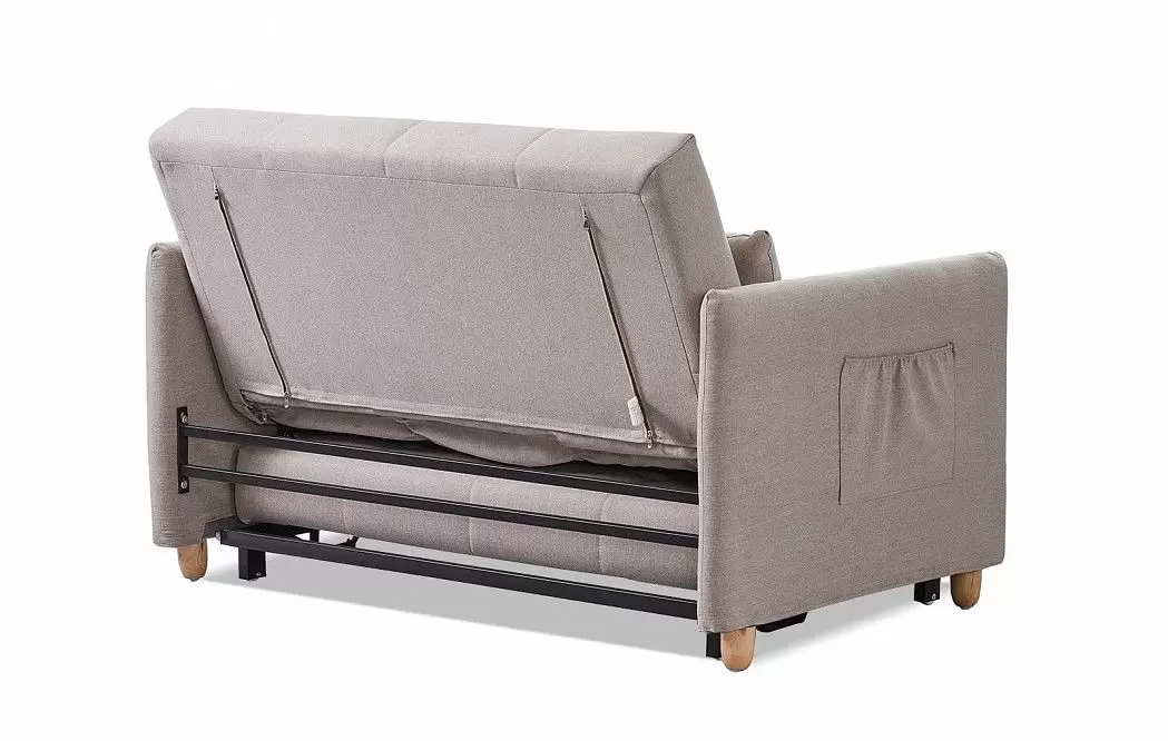 Диван-кровать Benedict, серо-бежевый - фото 7