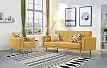 Комплект мягкой мебели Scandinavia, желтый