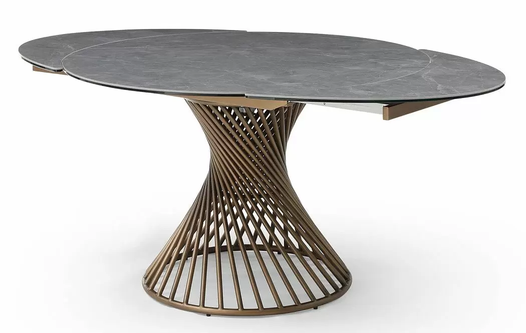 Стол Tornado Bronze + 4 стула Agata - фото 10