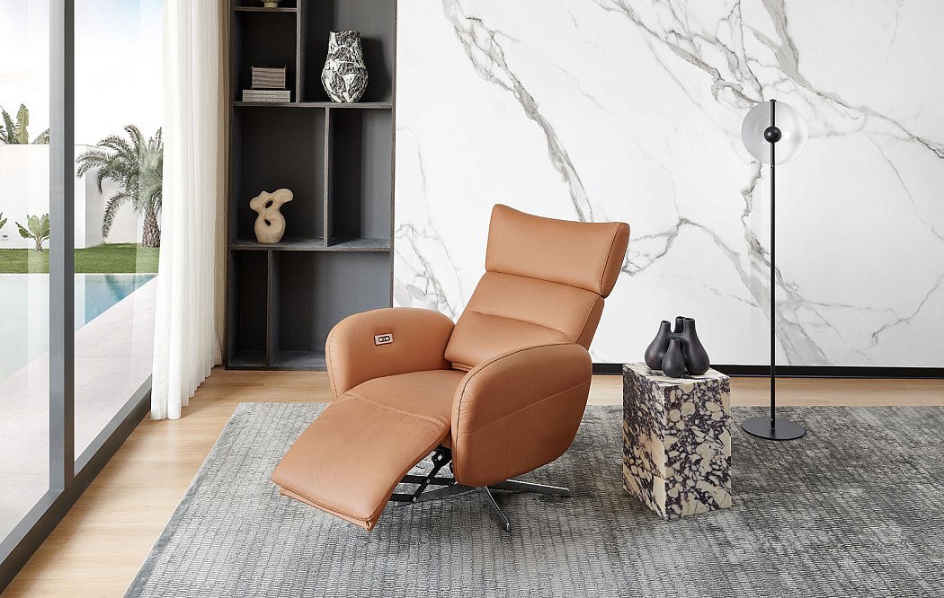 Кресло-реклайнер Star, карамель - фото 3