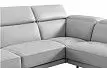 Диван Lester угловой (левый), светло-серый