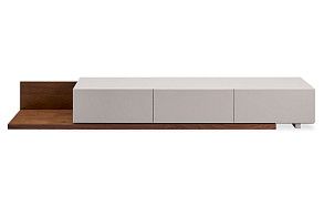 ТВ Тумба Gerda, серо-бежевый/орех