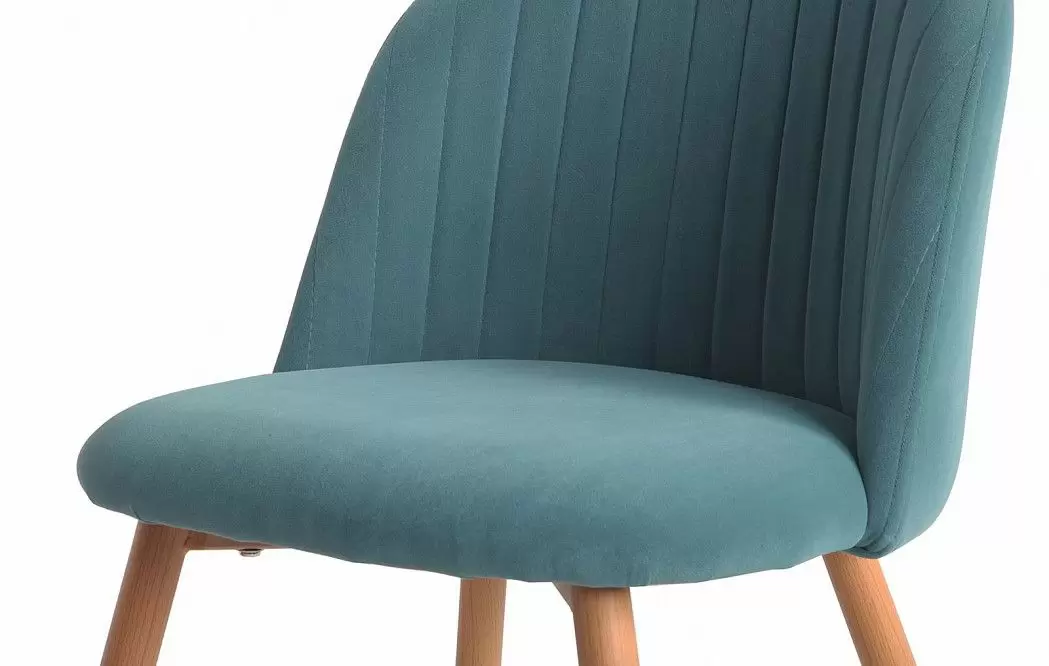 Стул Angela, бирюзовый/дерево - фото 6