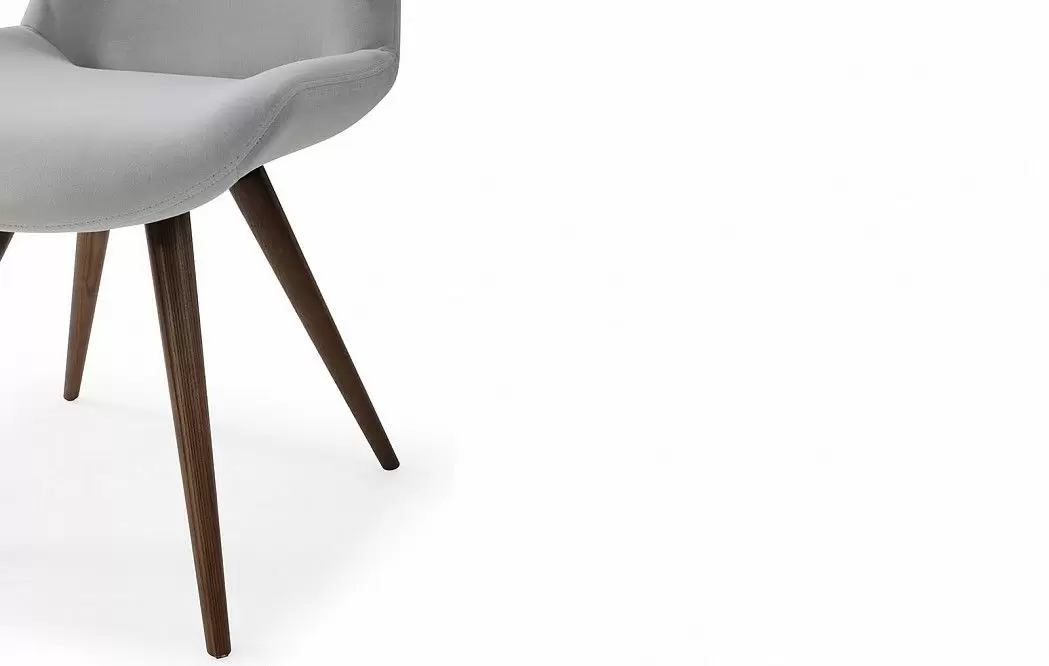 Стол Clark + 4 серо-бежевых стула Max - фото 15