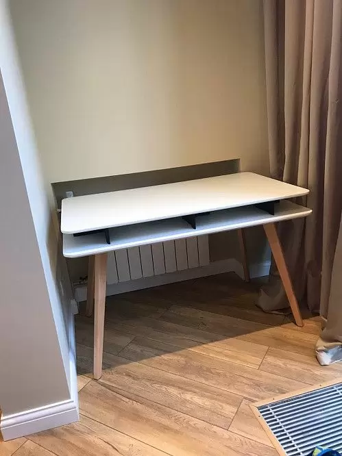 Стол письменный Nordic, белый - фото 17