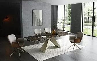 Стол Luxor + 4 стула Kimberly