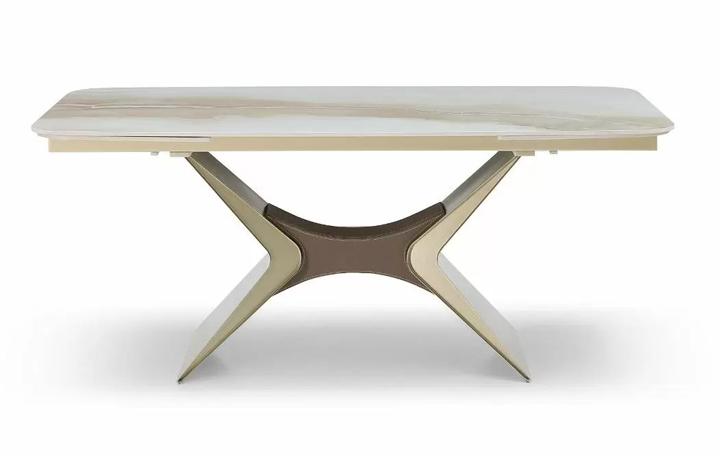 Стол Richard + 4 темно-бежевых стула Emma - фото 3