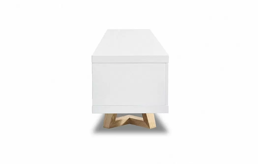 ТВ Тумба Avalon, белый/ясень - фото 4