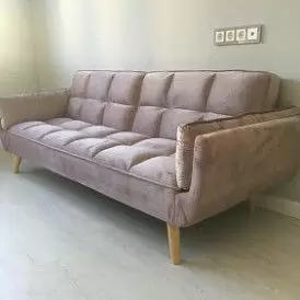 Диван-кровать Luigi, пепельная роза