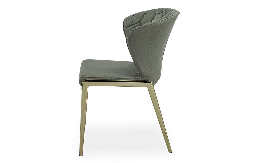 Стул Hilda, зеленый/шампань - фото 8