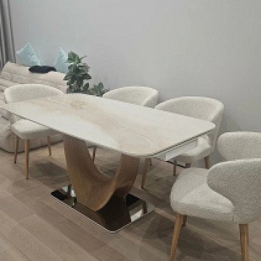 Стол Rimini Ceramic, стул Simona - отзыв Яндекс