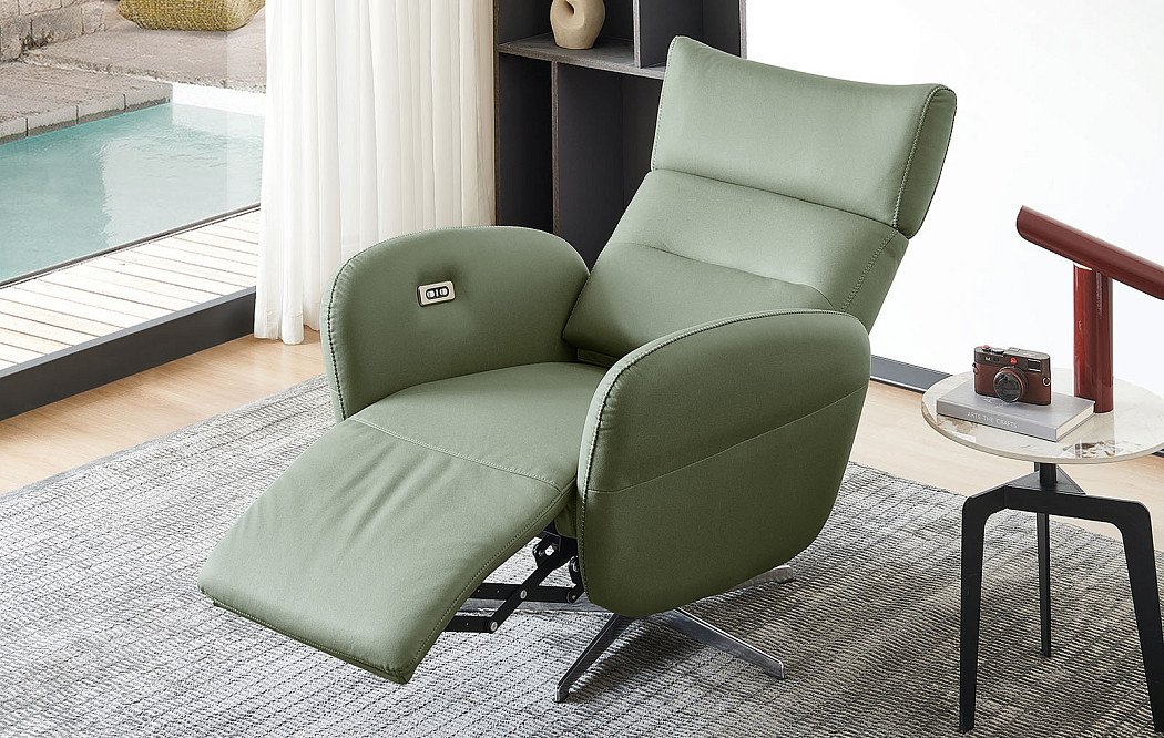Кресло-реклайнер Star, зеленый - фото 2