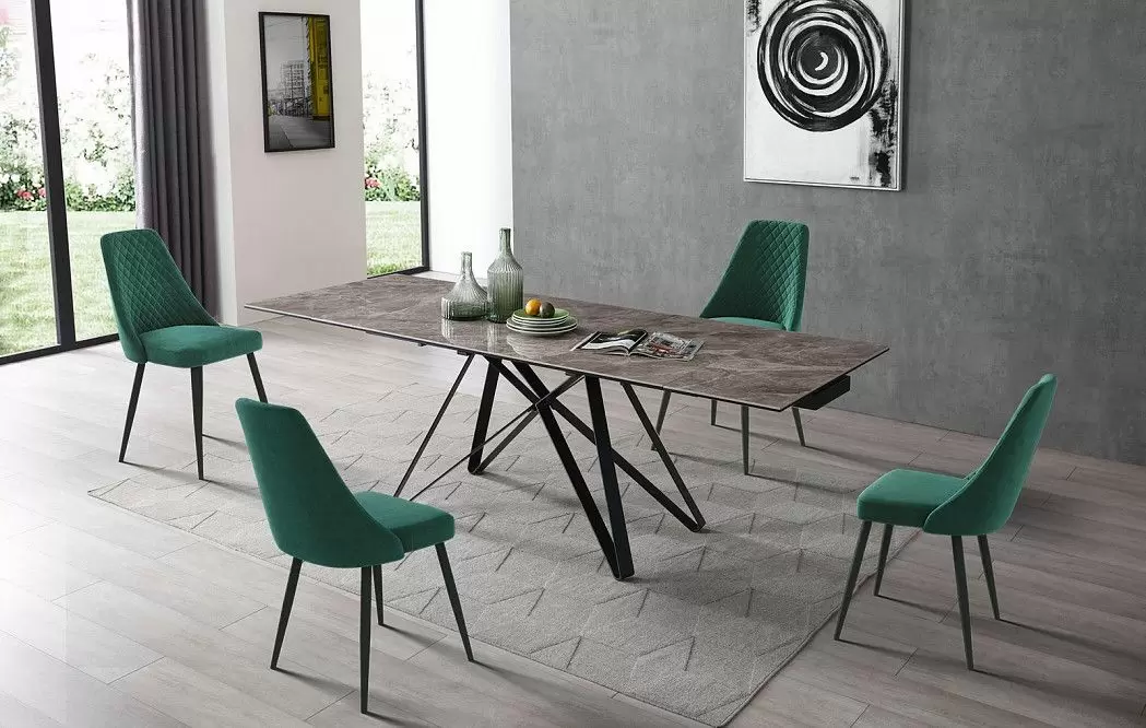 Стул Don, темно-зеленый/черный - фото 4