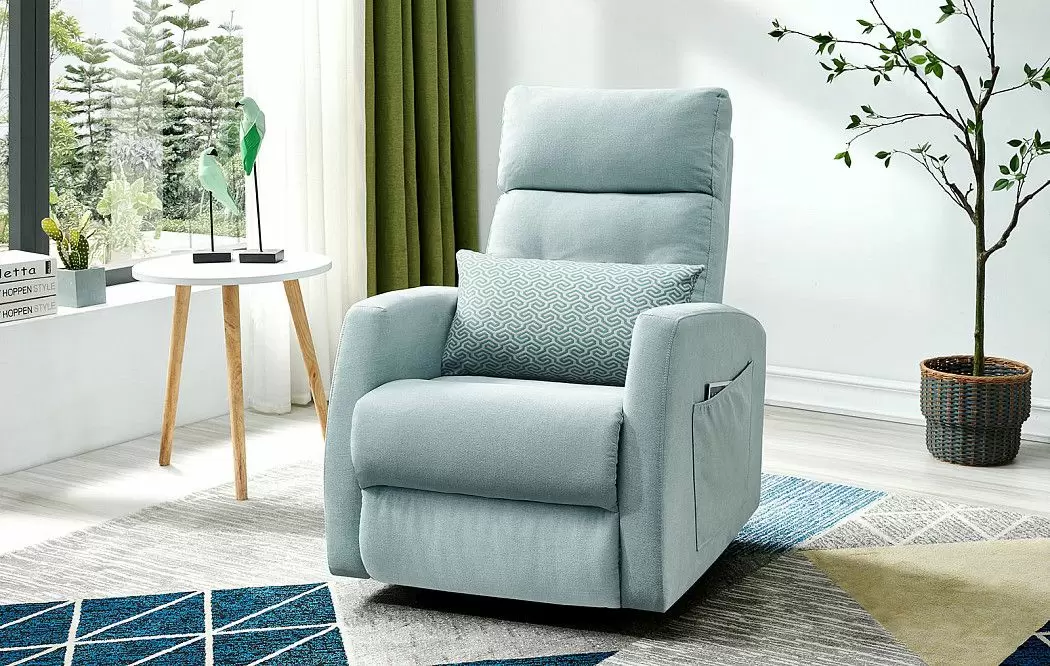 Кресло-реклайнер Vegas, снежная мята