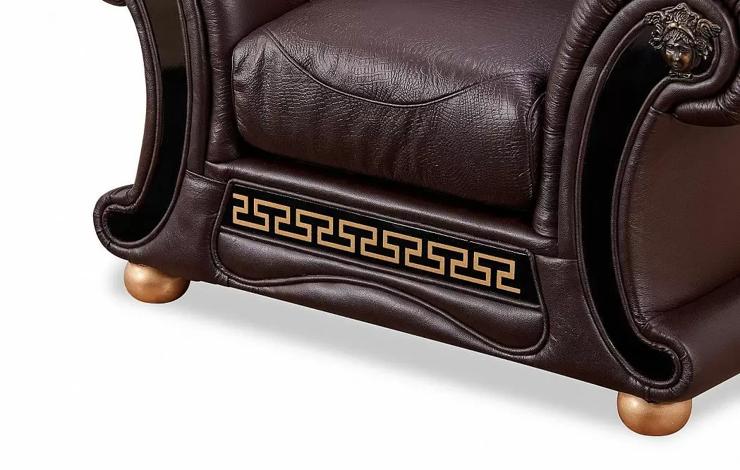 Комплект мягкой мебели Versace, коричневый - фото 12