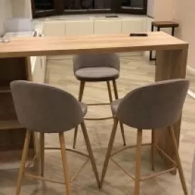 Стул барный Shelly Bar, темно-бежевый