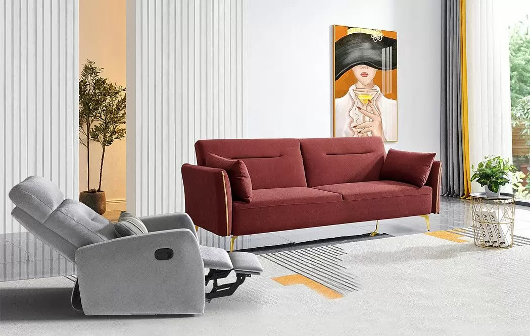 Кресло-реклайнер Vegas, серый - фото 6