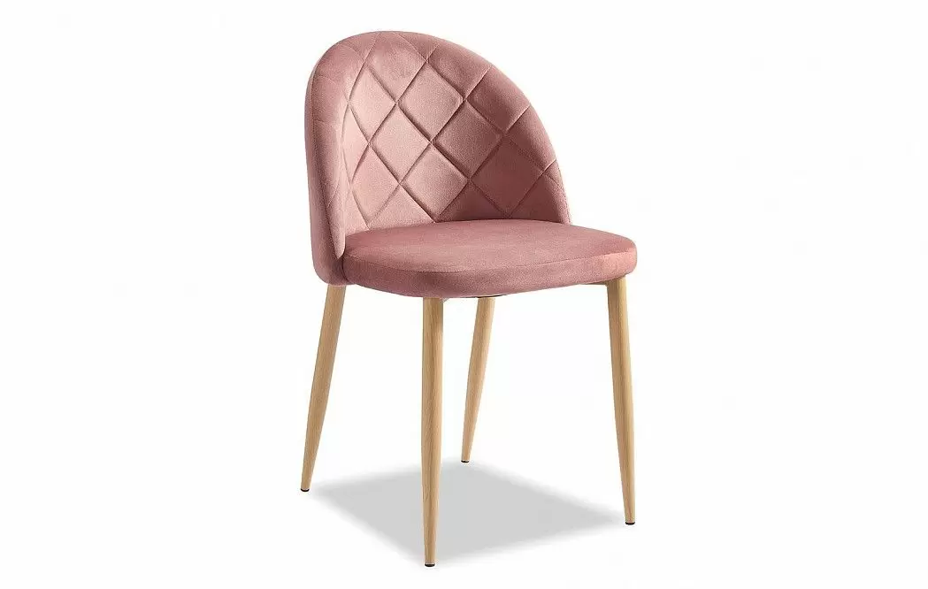 Стул Jill, коралловый/дерево