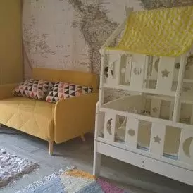 Диван-кровать Cardiff, коричневый меланж