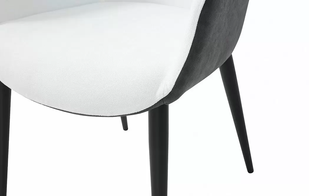 Стул Rosamund, белый/темно-серый - фото 7