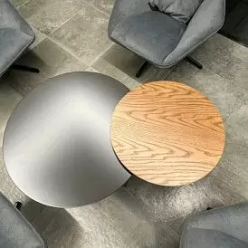 Стол журнальный Eclipse, дуб/темно-серый