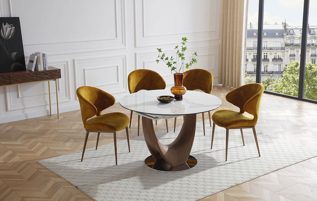 Стул Una, охра/бронза - фото 3