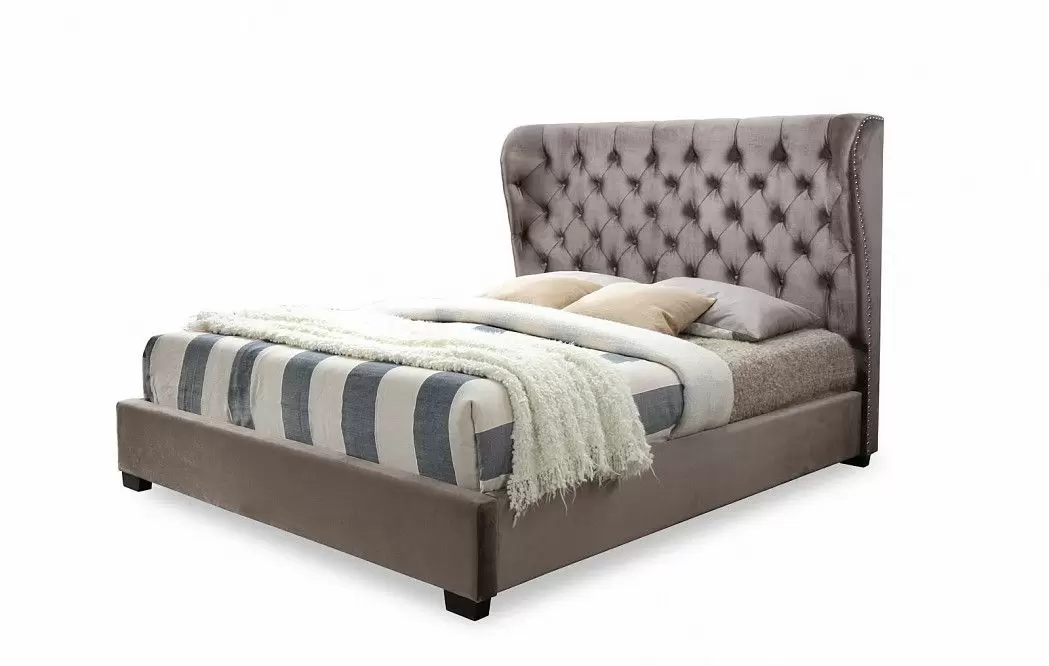 Кровать Fabiana 160х200, темно-коричневый - фото 4