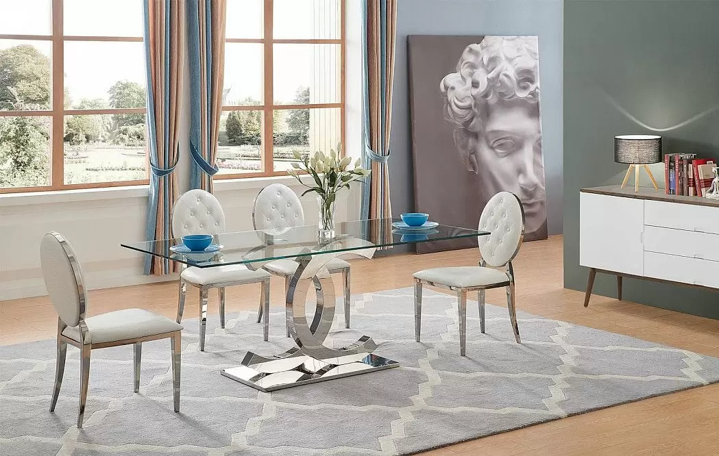 Стол Paris + 4 белых стула Lisa - фото 19