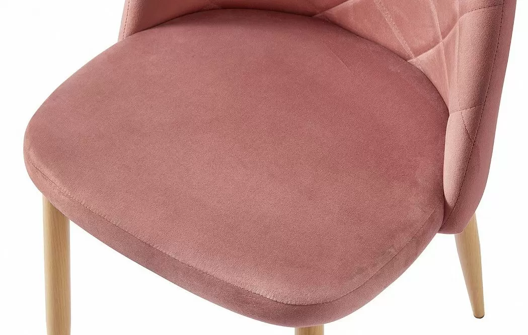 Стул Jill, коралловый/дерево - фото 8